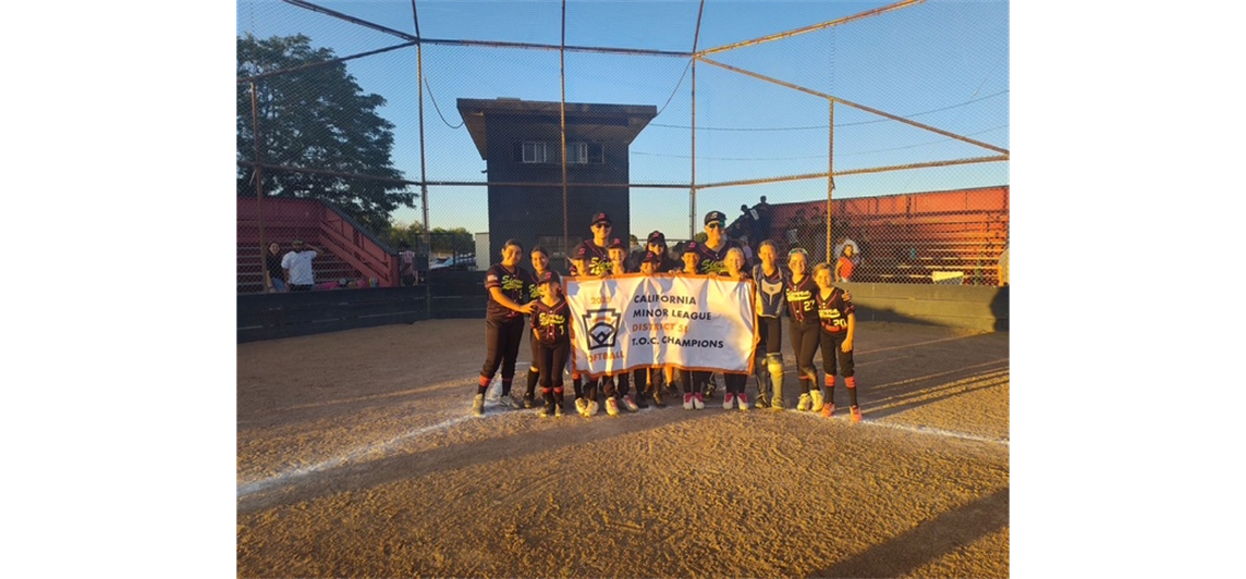 Congrats to our District 51 Minor Softball TOC Champions!
