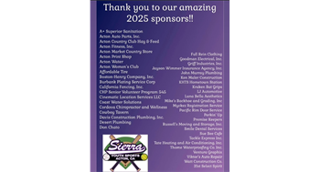 THANK YOU TO OUR 2025 SPONSORS!